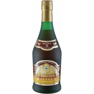 Армянский 5 звезд 0.5л